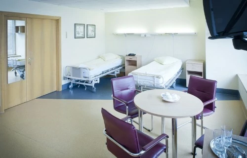 Patients room at Kardiolita hospital