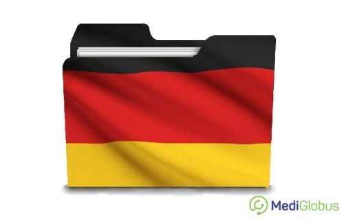 Germany flag folder