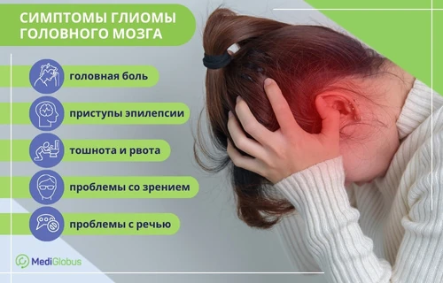 симптомы глиомы