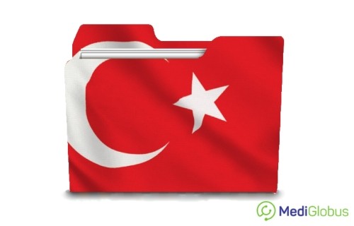 Turkey flag folder