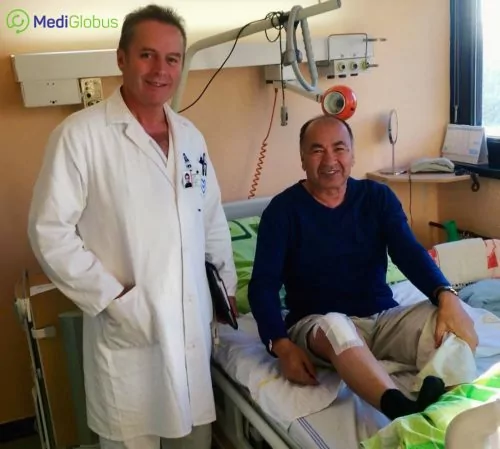 Knee Replacement in Motol Clinic
