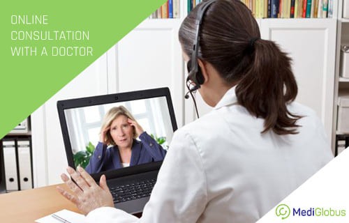 sign up for an online consultation with a doctor