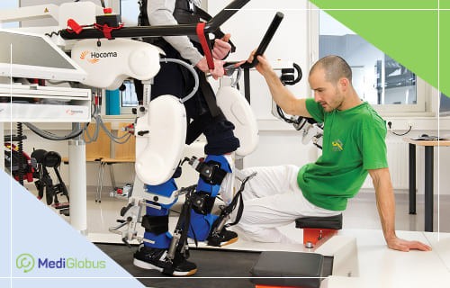 hip replacement rehabilitation centre lokomat treadmill