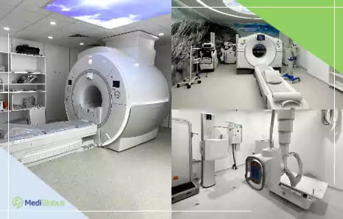 Современные кабинеты МРТ и рентгена в клинике Медикана Аташехир