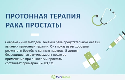 Протонотерапия рака простаты Информация про эффективность протонной терапии при раке простаты