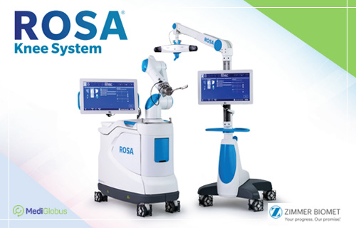 Ендопротез колінного суглоба Zimmer ROSA Knee System — сучасна хірургічна робототехнічна система, розроблена компанією Zimmer Biomet для надання допомоги ортопедам під час операцій із заміни колінного суглоба.