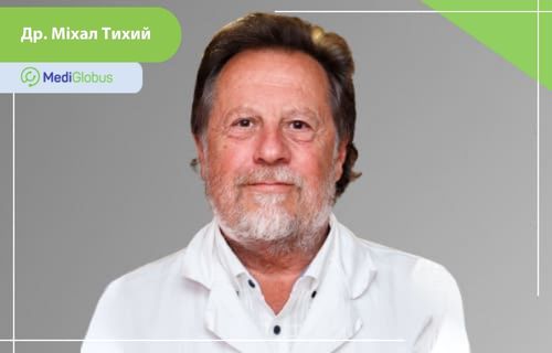 Др. Міхал Тихий - нейрохірург із клініки Мотол лікар Міхал Тихий
